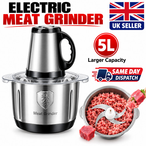 Electric meat grinder - 5l,