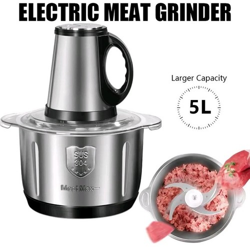 Electric meat grinder - 5l,