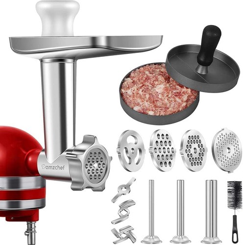 Amzchef metal meat grinder - amzchef,