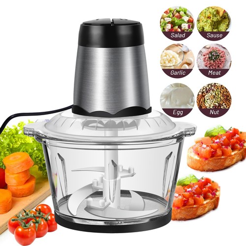 Electric meat grinder mincer - meat,