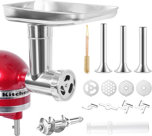 Stainless steel meat grinder - steel,