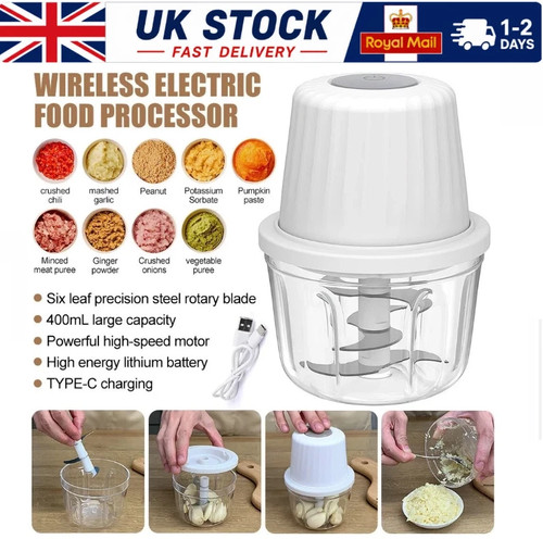 Mini food chopper electric - food,
